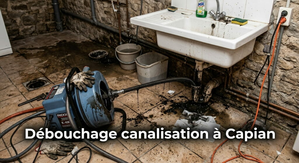 Débouchage canalisation Capian Débouchage canalisation Capian