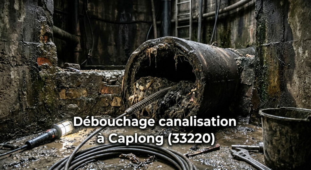 Débouchage canalisation à Caplong (33220) Débouchage canalisation à Caplong (33220)