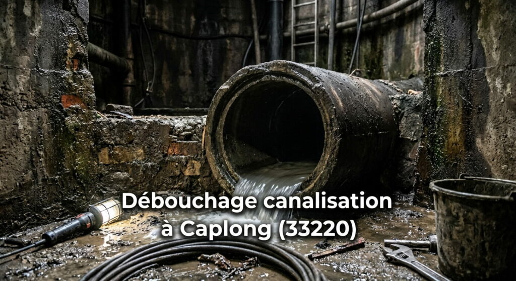 Débouchage canalisation à Caplong (33221) Débouchage canalisation à Caplong (33221)