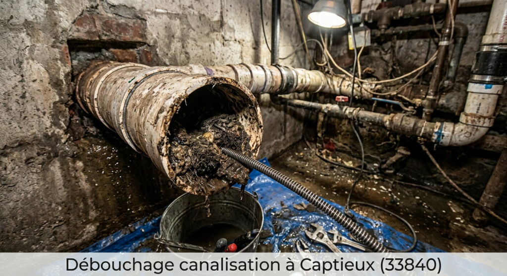 Débouchage canalisation à Captieux (33840) Débouchage canalisation à Captieux (33840)