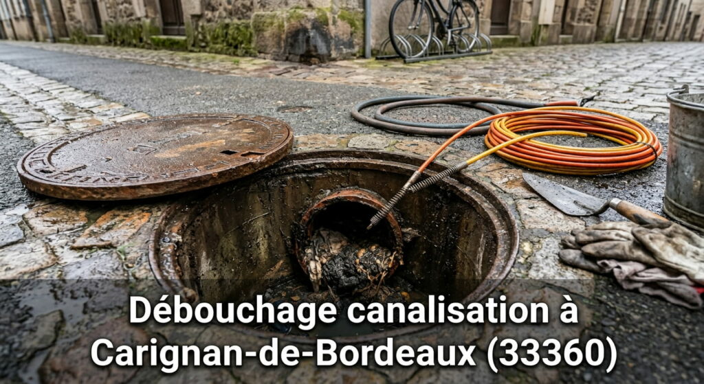Débouchage canalisation à Carignan-de-Bordeaux (33361) Débouchage canalisation à Carignan-de-Bordeaux (33361)