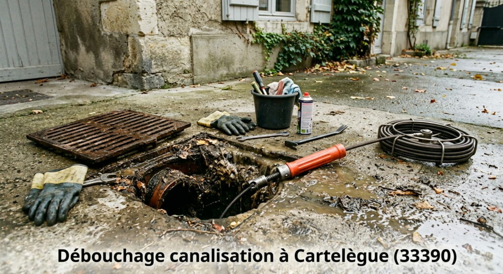 Débouchage canalisation à Cartelègue (33390) Débouchage canalisation à Cartelègue (33390)
