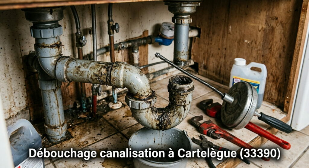 Débouchage canalisation à Cartelègue (33391) Débouchage canalisation à Cartelègue (33391)