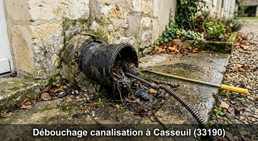 Débouchage canalisation à Casseuil (33190) Débouchage canalisation à Casseuil (33190)