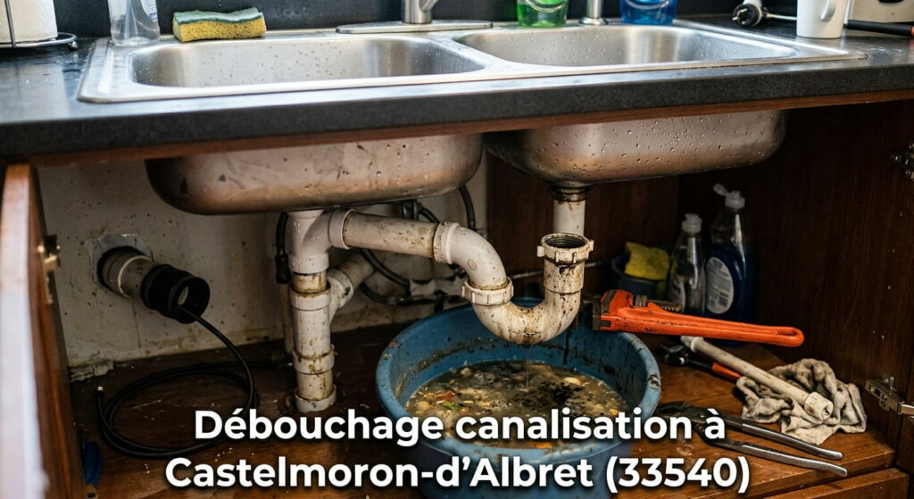 Débouchage canalisation à Castelmoron-d'Albret (33541) Débouchage canalisation à Castelmoron-d'Albret (33541)