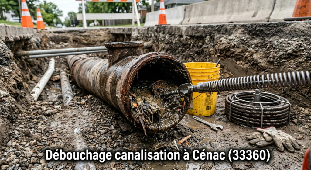 Débouchage canalisation à Cénac (33360) Débouchage canalisation à Cénac (33360)